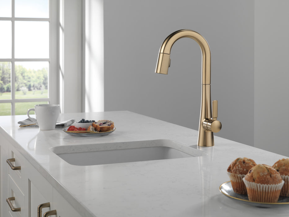 Delta Monrovia 9991 Single Handle Pull-Down Bar/Prep Faucet