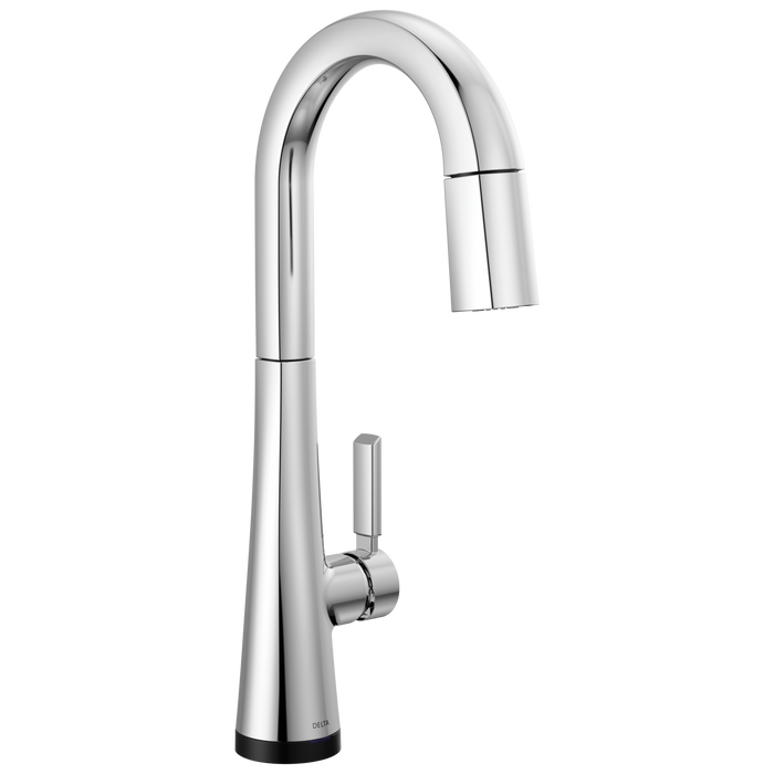 Delta Monrovia: Single Handle Pull-Down Bar/Prep Faucet with Touch2O Technology
