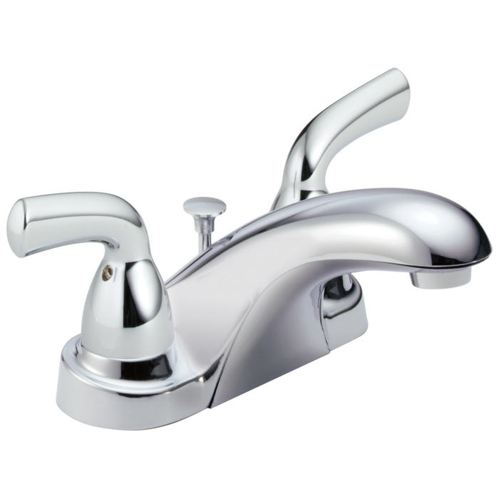 DELTA Foundations: Two Handle Centerset Bathroom Faucet