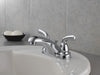 DELTA Foundations: Two Handle Centerset Bathroom Faucet