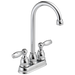 Delta Foundations B28911LF Two Handle Bar / Prep Faucet