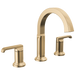 Delta Tetra 35588 Two Handle Widespread Bathroom Faucet, lumicoat champagne bronze