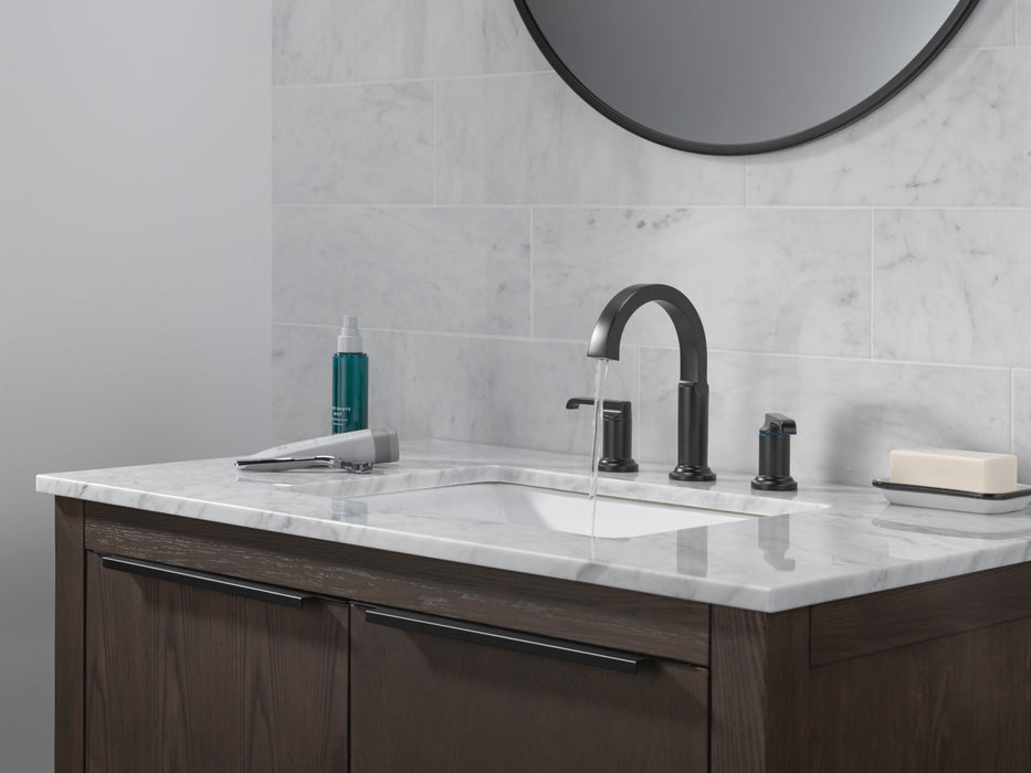 Delta Tetra 35588 Two Handle Widespread Bathroom Faucet, matte black - view 2