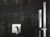 Delta Universal Showering Components: H2OKineticSingle-Setting Slide Bar Hand Shower