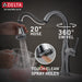 Delta Cassidy: Single Handle Pulldown Bar/Prep Faucet