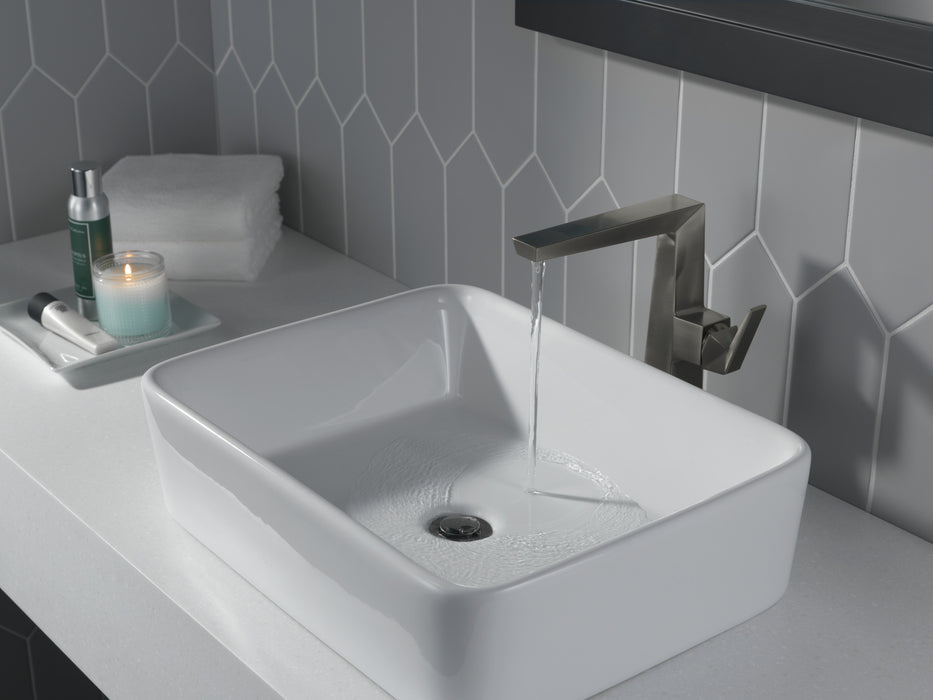 Delta Trillian: Single Handle Vessel Bathroom Faucet