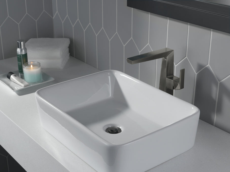 Delta Trillian: Single Handle Vessel Bathroom Faucet