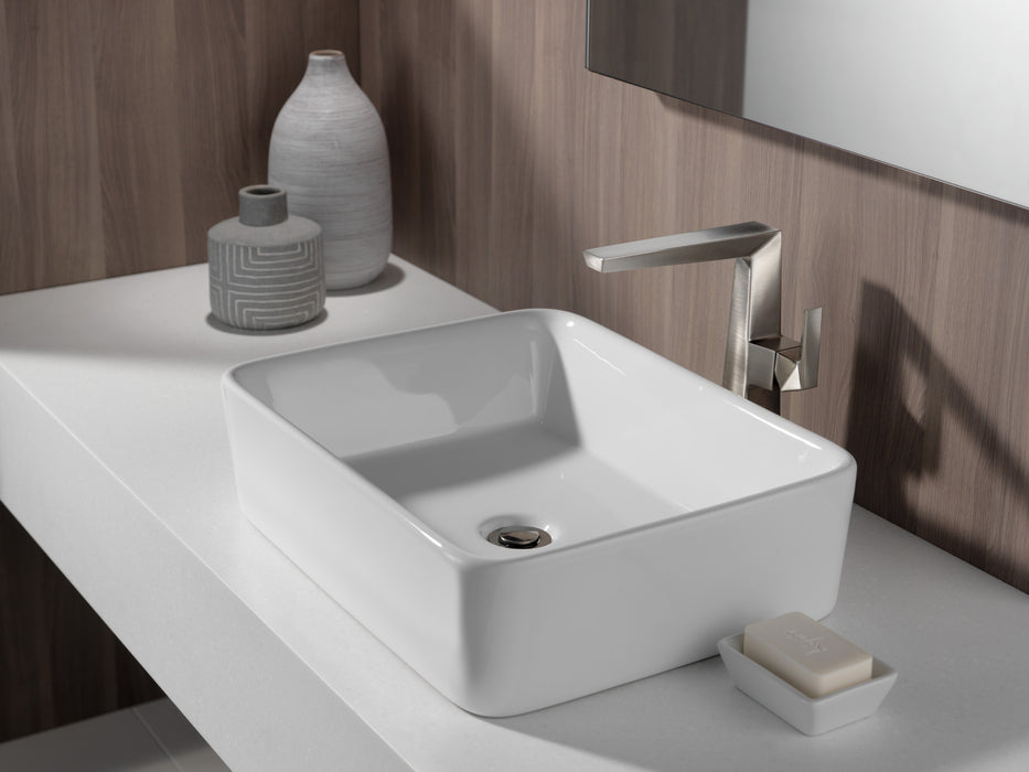Delta Trillian: Single Handle Vessel Bathroom Faucet