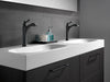 Delta Dorval 656 Single Handle Mid-Height Vessel Bathroom Faucet, matte black - view 3