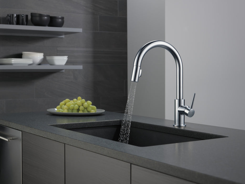 Delta Trinsic: Single Handle Pull-Down Kitchen Faucet