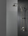Delta Universal Showering Components 52688 H2OKINETIC 3-Setting Raincan Shower Head