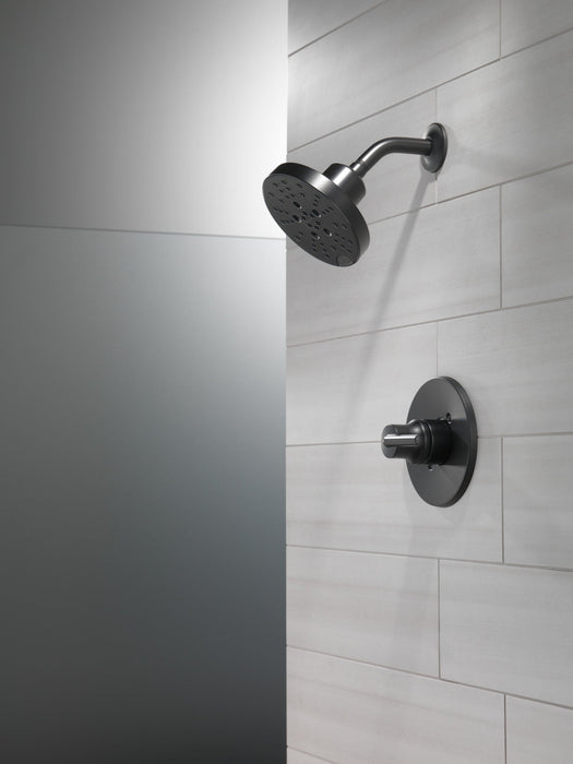 Delta Universal Showering Components 52688 H2OKINETIC 3-Setting Raincan Shower Head, matte black - view 4