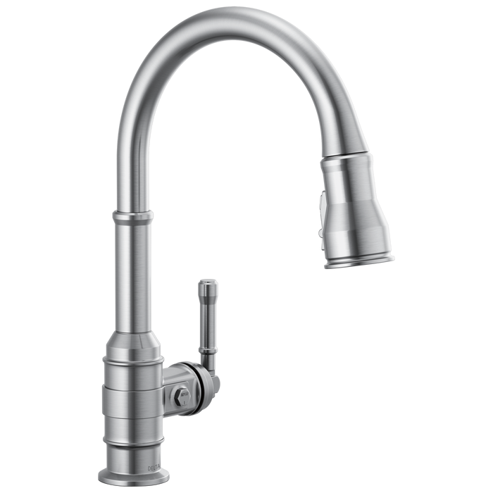Delta Broderick: Single Handle Pull-Down Kitchen Faucet