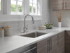Delta Broderick: Single Handle Pull-Down Kitchen Faucet