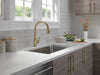 Delta Broderick: Single Handle Pull-Down Kitchen Faucet