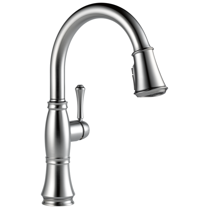 Delta Cassidy: Single Handle Pulldown Kitchen Faucet