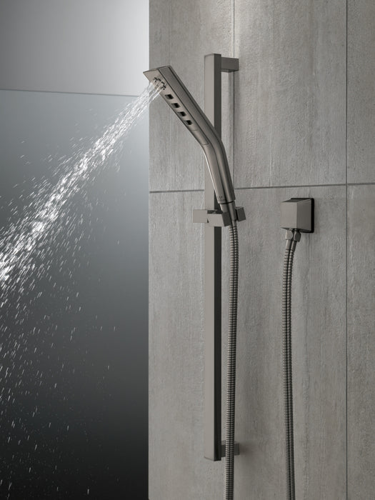 Delta Universal Showering Components 51799 H2OKINETIC 3-Setting Slide Bar Hand Shower