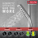 Delta Universal Showering Components 51799 H2OKINETIC 3-Setting Slide Bar Hand Shower