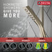 Delta Universal Showering Components 51799 H2OKINETIC 3-Setting Slide Bar Hand Shower