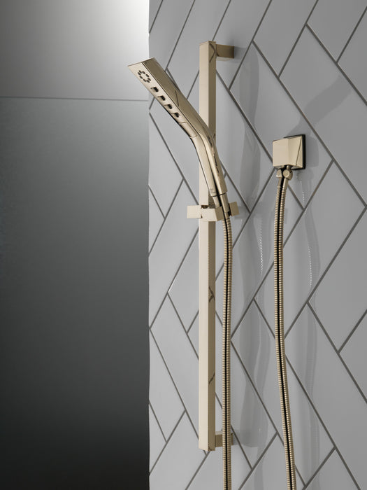 Delta Universal Showering Components 51799 H2OKINETIC 3-Setting Slide Bar Hand Shower