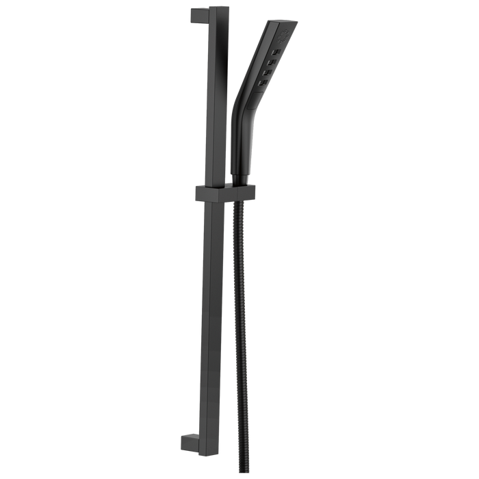 Delta Universal Showering Components: H2OKinetic3-Setting Slide Bar Hand Shower