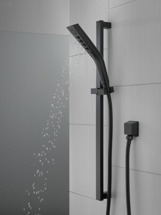 Delta Universal Showering Components: H2OKinetic3-Setting Slide Bar Hand Shower