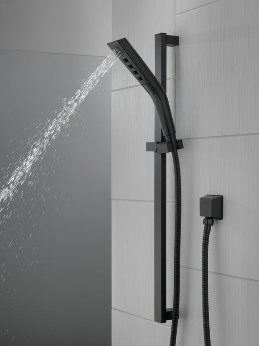 Delta Universal Showering Components: H2OKinetic3-Setting Slide Bar Hand Shower