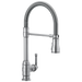 Delta Broderick™: Single Handle Pull-Down Kitchen Faucet With Spring Spout