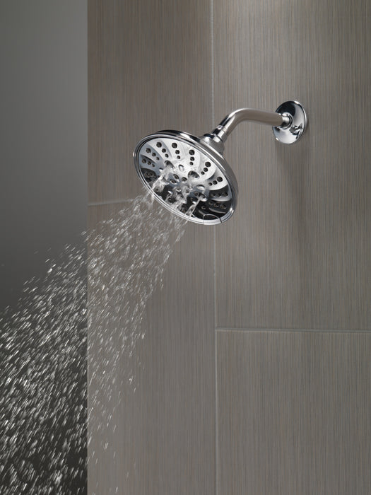 Delta Universal Showering Components 52669 H2OKINETIC 5-Setting Traditional Raincan Shower Head