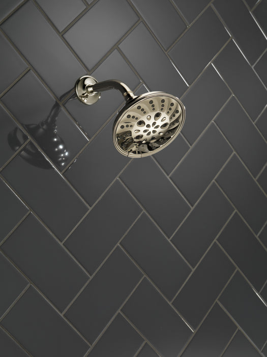 Delta Universal Showering Components 52669 H2OKINETIC 5-Setting Traditional Raincan Shower Head