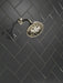 Delta Universal Showering Components 52669 H2OKINETIC 5-Setting Traditional Raincan Shower Head