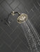 Delta Universal Showering Components 52669 H2OKINETIC 5-Setting Traditional Raincan Shower Head