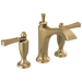 Delta Dorval:3556 Two Handle Widespread Bathroom Faucet