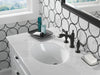 Delta Dorval:3556 Two Handle Widespread Bathroom Faucet