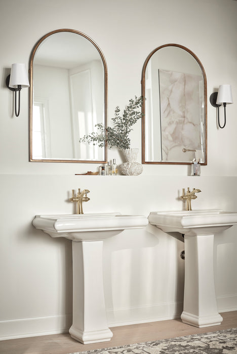 Delta Dorval™: Two Handle Single Hole Monoblock Bathroom Faucet