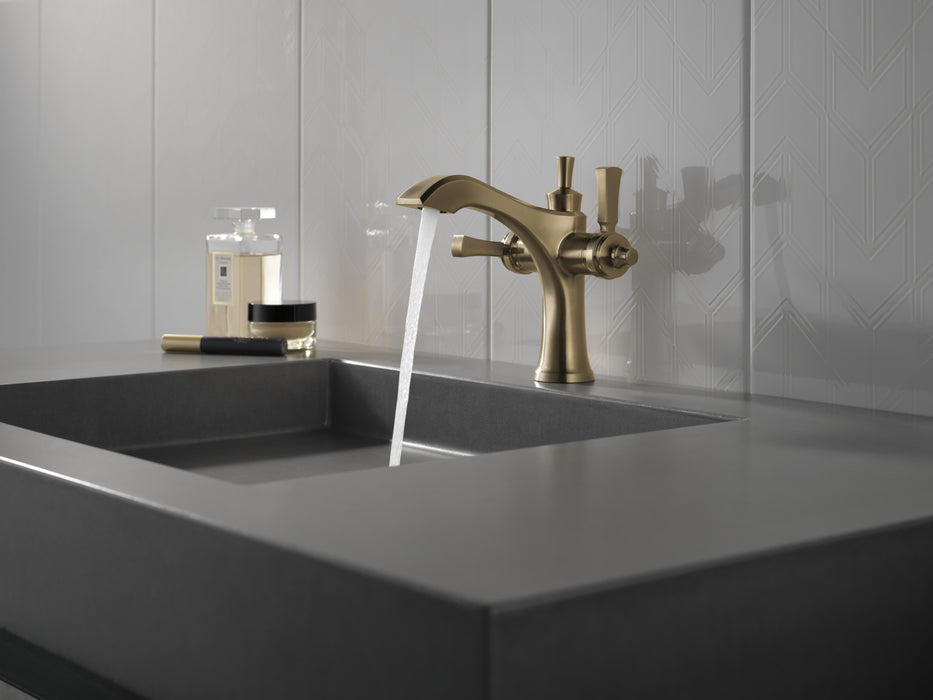Delta Dorval™: Two Handle Single Hole Monoblock Bathroom Faucet
