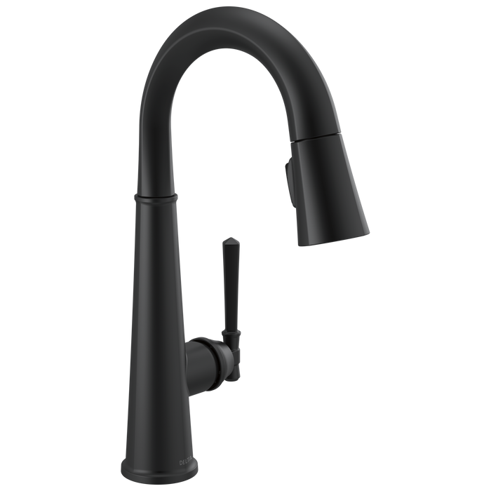 Delta Emmeline: Single Handle Pull Down Bar/Prep Faucet