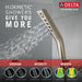 Delta Universal Showering Components: H2OKinetic 3-Setting Wall Mount Hand Shower