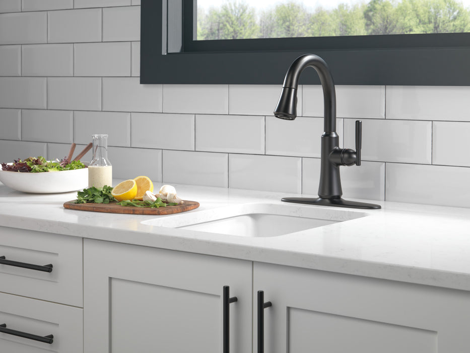 Delta Coranto:9979 Single Handle Pull Down Bar/Prep Faucet