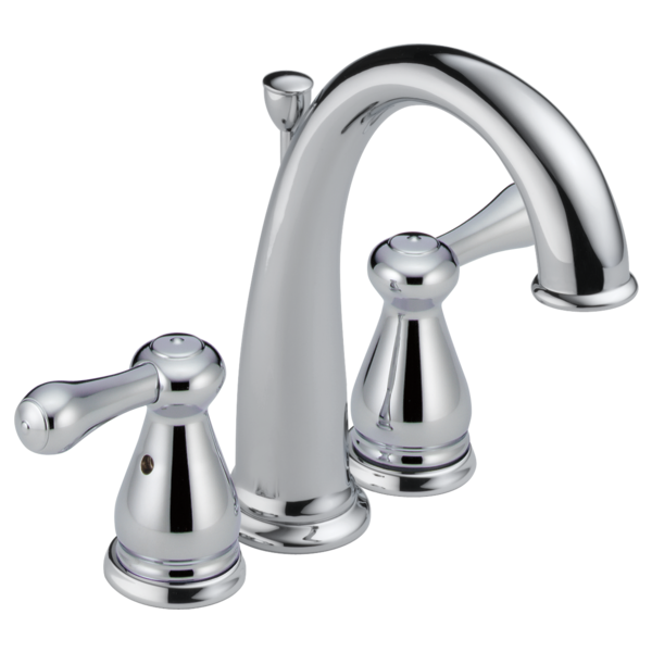 Delta Leland:H278 Metal Lever Handle Set - 2H Bathroom