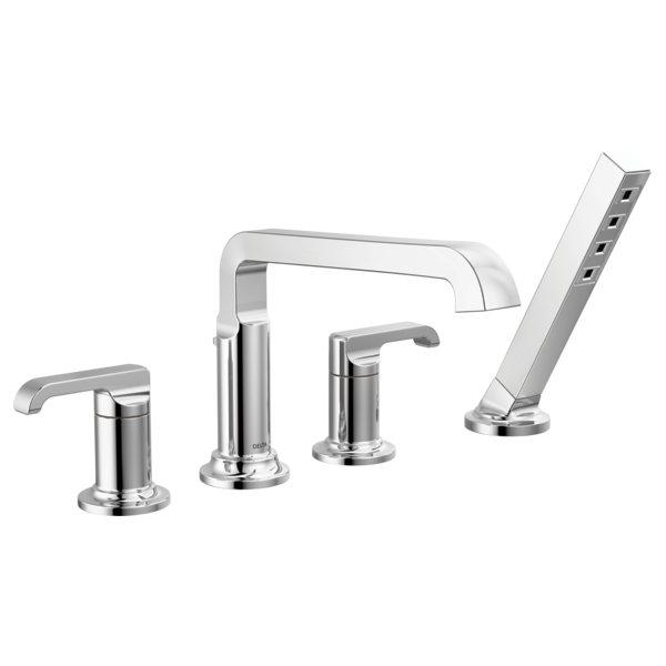 Delta Tetra H588 Roman Tub Handles - Lever