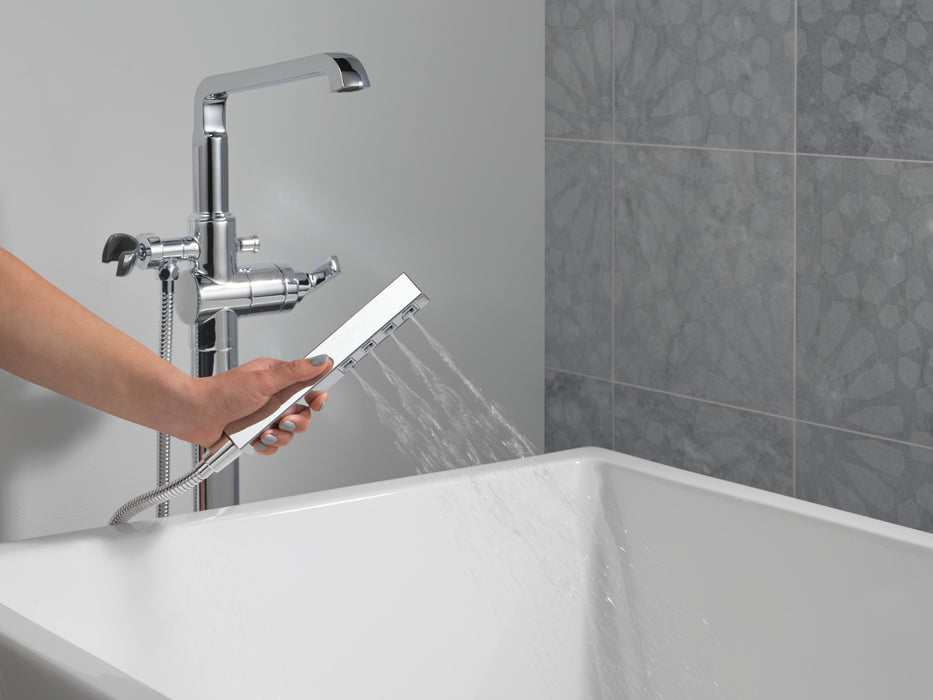 Delta Tetra H589 Floor Mount Tub Filler Handle - Lever
