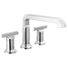 Delta Tetra H590 Roman Tub Handles - T-Lever