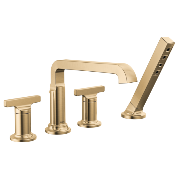 Delta Tetra: Roman Tub Handles - T-Lever