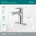 Peerless Flute P1513LF Single Top Handle Lavatory Faucet