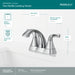 Peerless Parkwood P2535LF Two Handle Centerset Lavatory Faucet