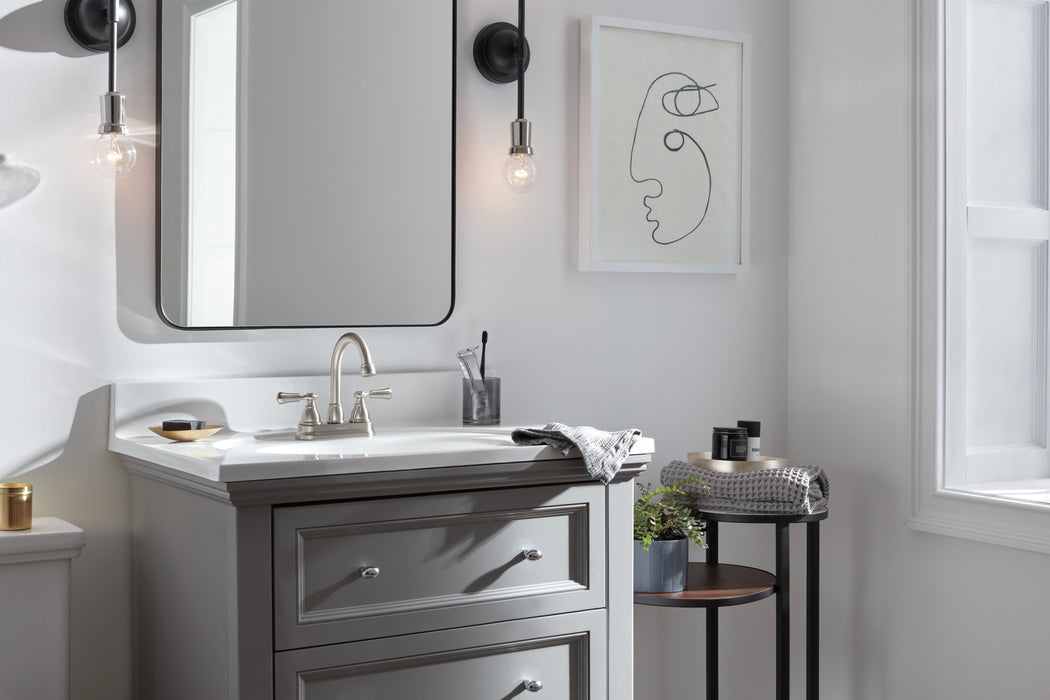 Peerless Elmhurst: Two-Handle Centerset Bath Faucet