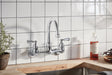 Peerless Elmhurst P2765LF Two-handle wall-mount kitchen faucet