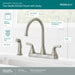 Peerless Parkwood P2835LF Two Handle Kitchen Faucet