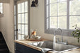 Peerless Elmhurst: Two-Handle Kitchen Faucet with Twist Aerator